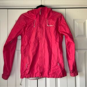 Patagonia Pink Rain Jacket - Wind Resistant